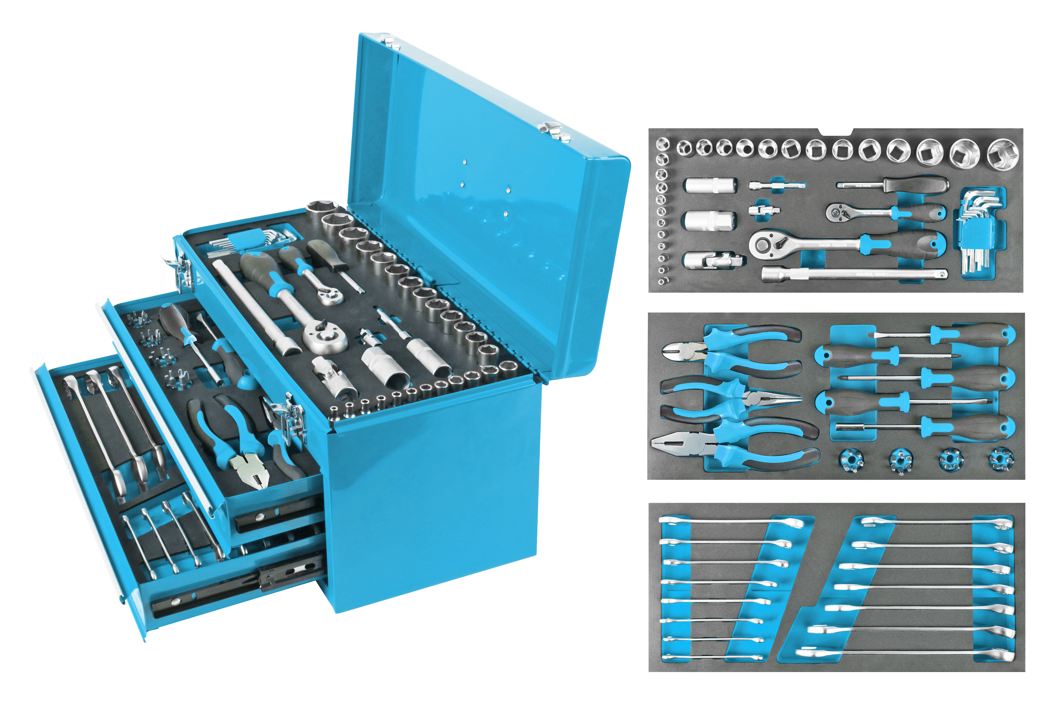 90pcs Tool box with tool sets High quality