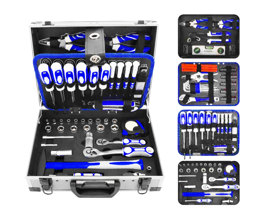 117pcs Tool sets in Aluminium Case