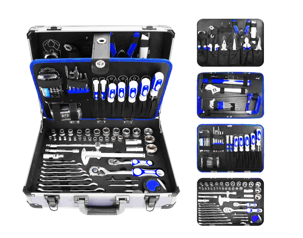 123pcs Tool sets in Aluminium Case