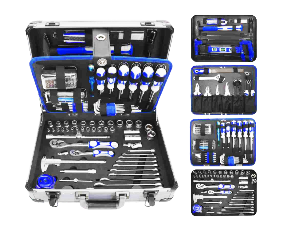 130pcs Tool sets in Aluminium Case 