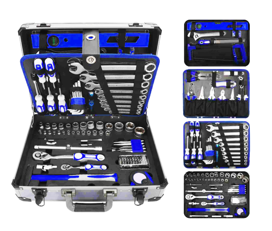 195pcs Tool sets in Aluminium Case 