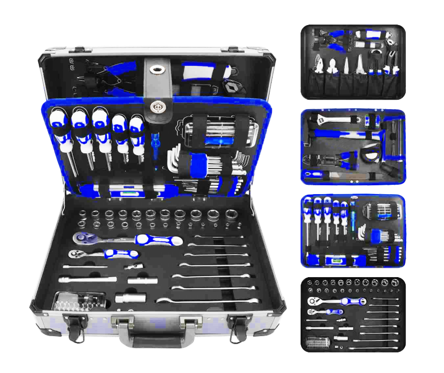 158pcs Tool sets in Aluminium Case  