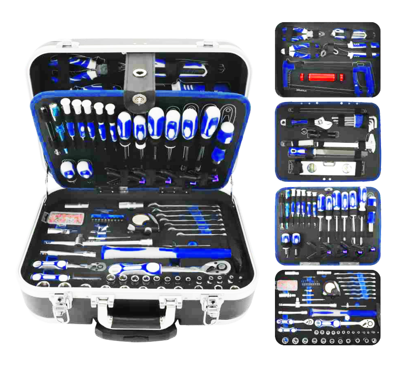 131pcs Tool sets in Aluminium Case 