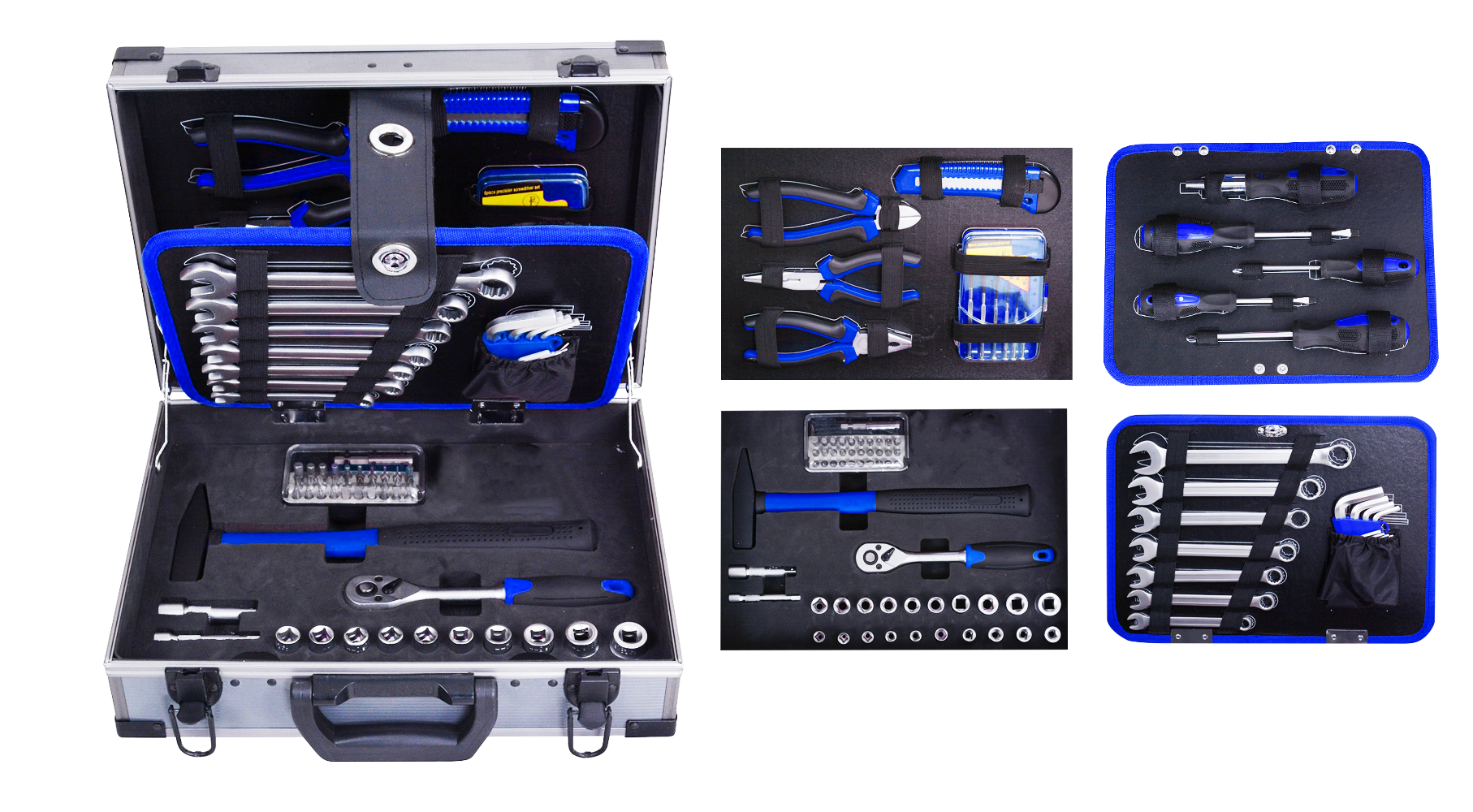 89pcs Tool sets in Aluminium Case 