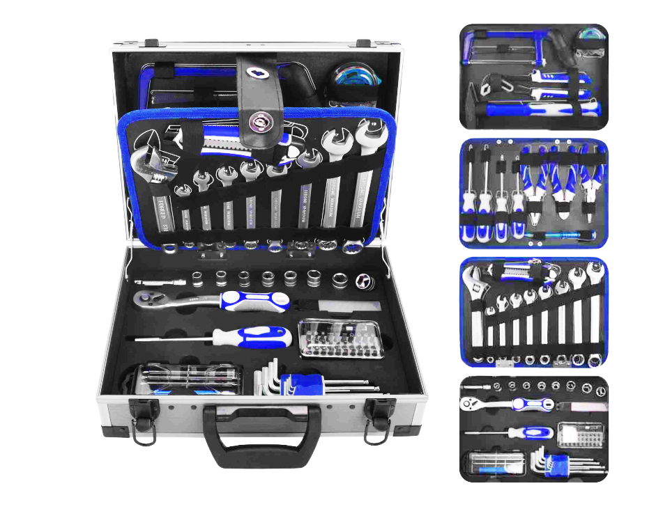 92pcs Tool sets in Aluminium Case 