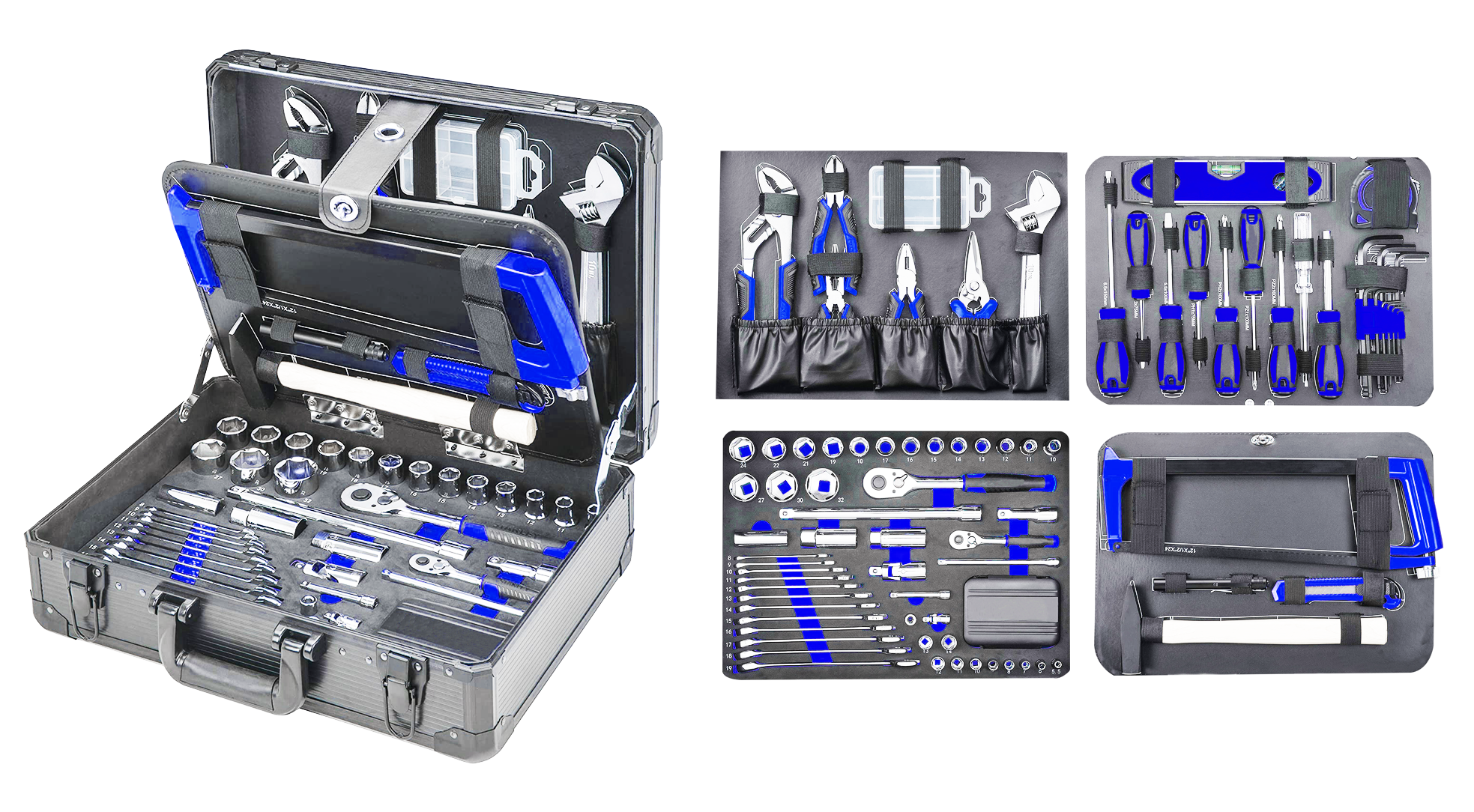140pcs Tool sets in Aluminium Case 