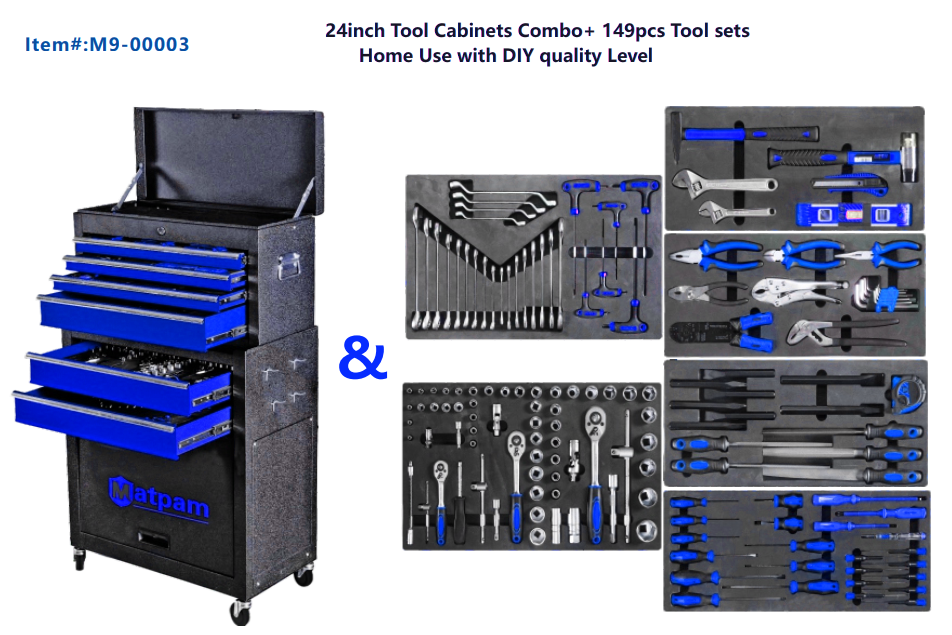 150pcs Tool cabinet Sets 