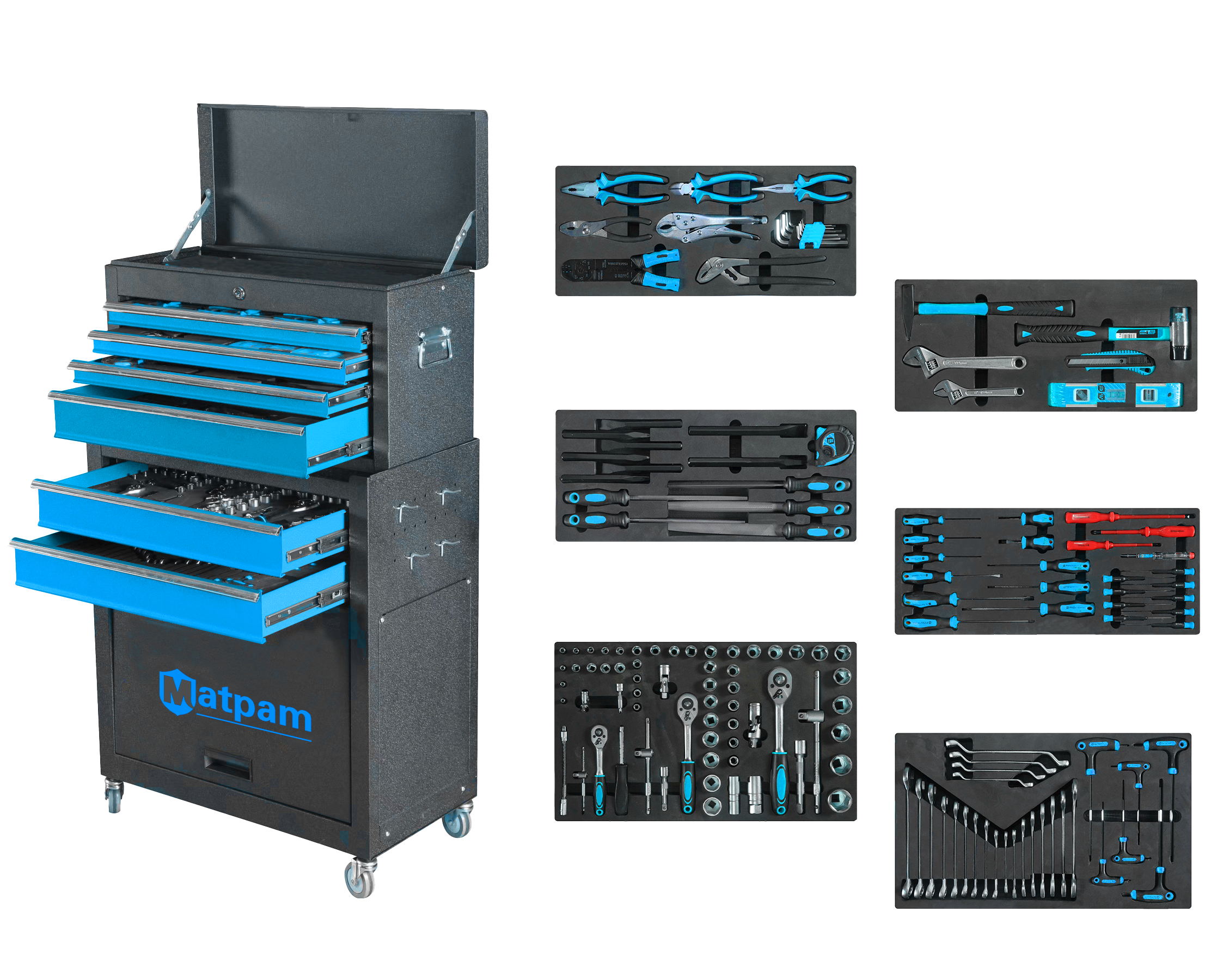 150pcs Tool cabinet Sets 