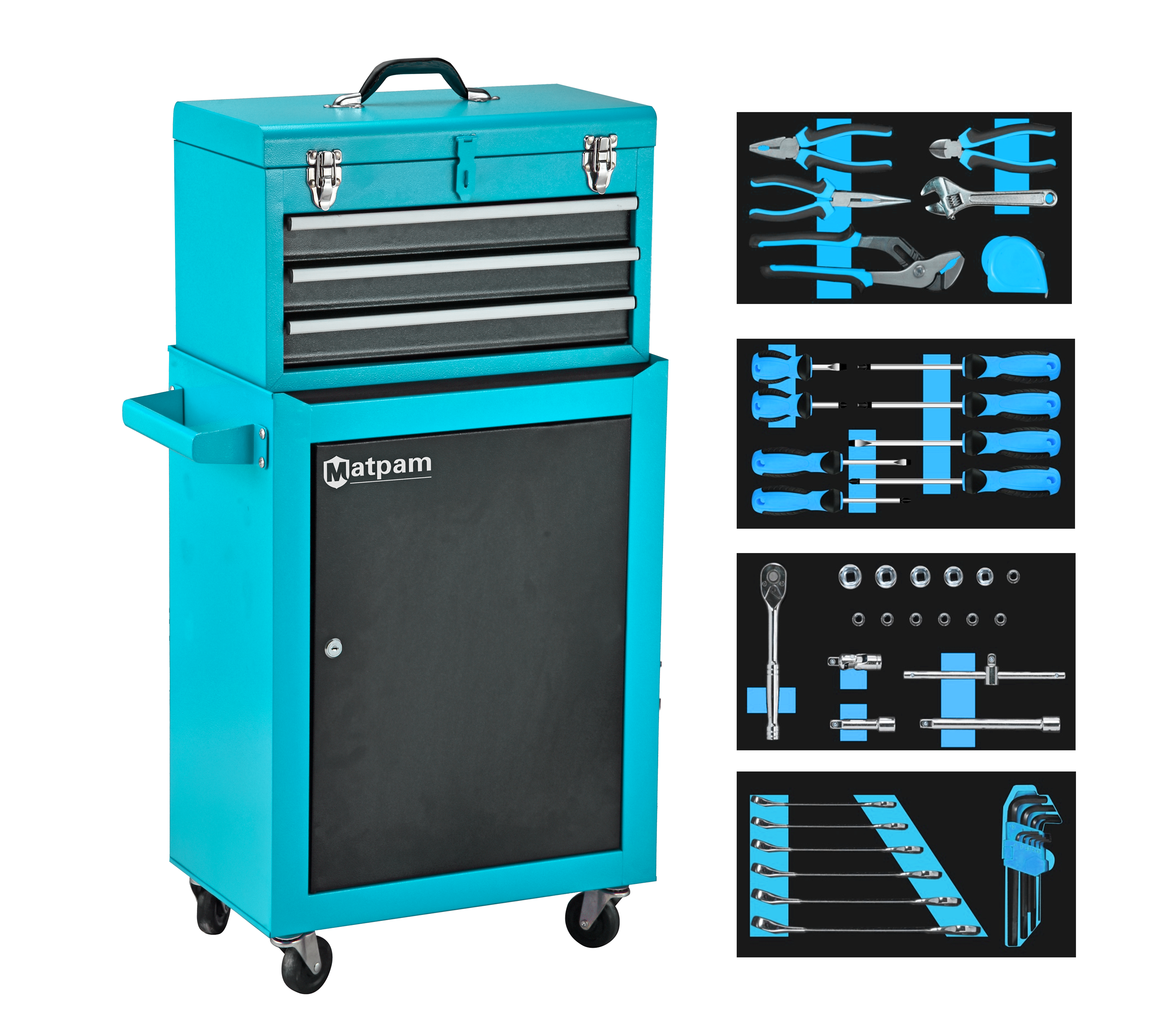 47pcs Tool cabinet Sets 